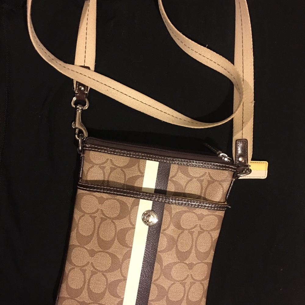 Coach cross body bag